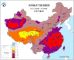 全国72小时最高气温预报