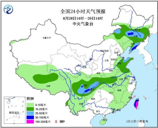 今明两天黑龙江有降雨 局地雨量达80mm|黑龙