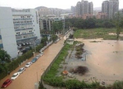 深圳8.30暴雨引发100多处水浸2人死亡|深圳|水