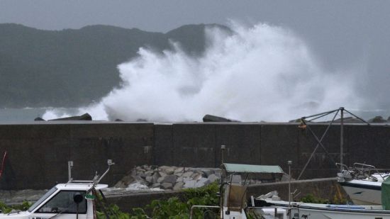 强热带风暴万宜 在日本爱知县登陆|日本|登陆