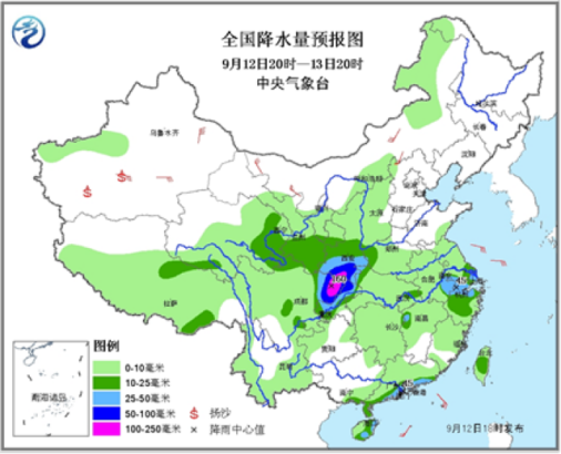 川陕仍有暴雨 台风下周登陆海南广东|川陕|暴雨